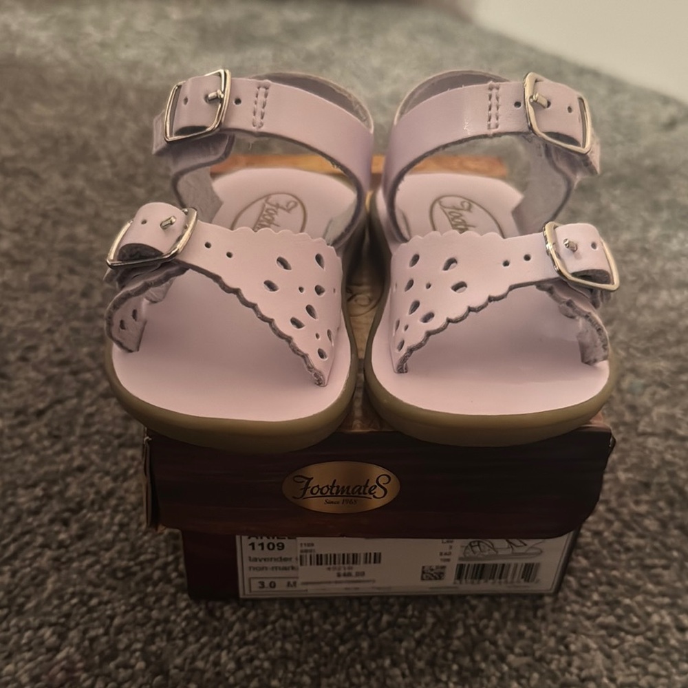 Footmates Lavender Kids Sandals